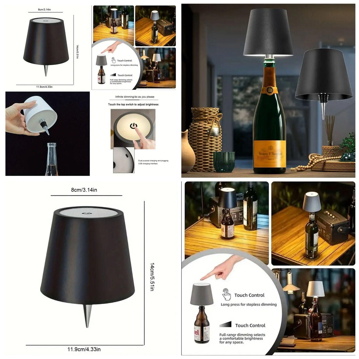 Wine Bottle Lamp