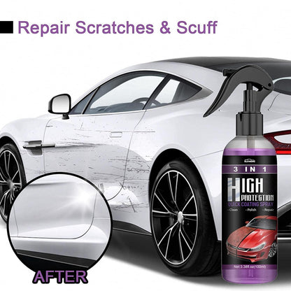 Hydrophobic Polish Nano Coating Agent Car Scratch Spray Cars Polishing for Motorcycle (Pack of 2)