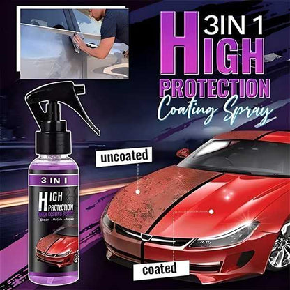 Hydrophobic Polish Nano Coating Agent Car Scratch Spray Cars Polishing for Motorcycle (Pack of 2)