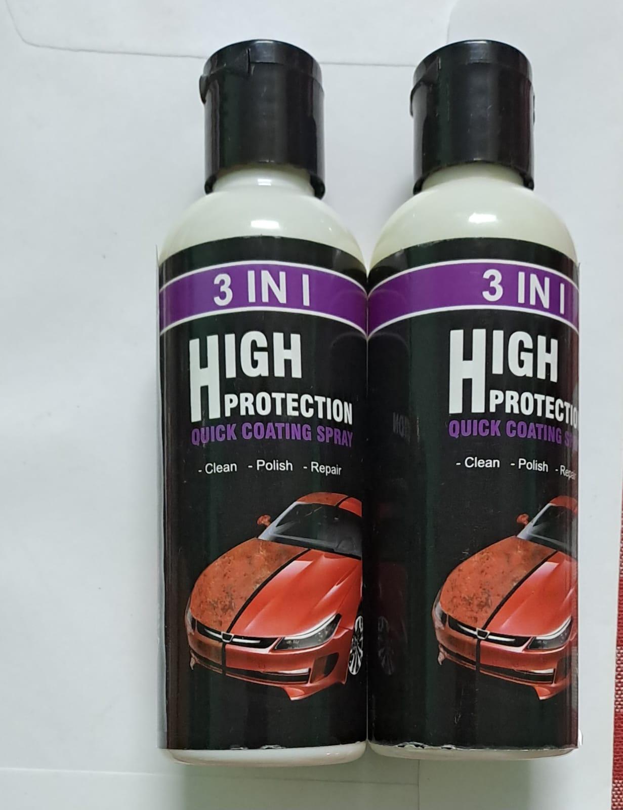 Hydrophobic Polish Nano Coating Agent Car Scratch Spray Cars Polishing for Motorcycle (Pack of 2)