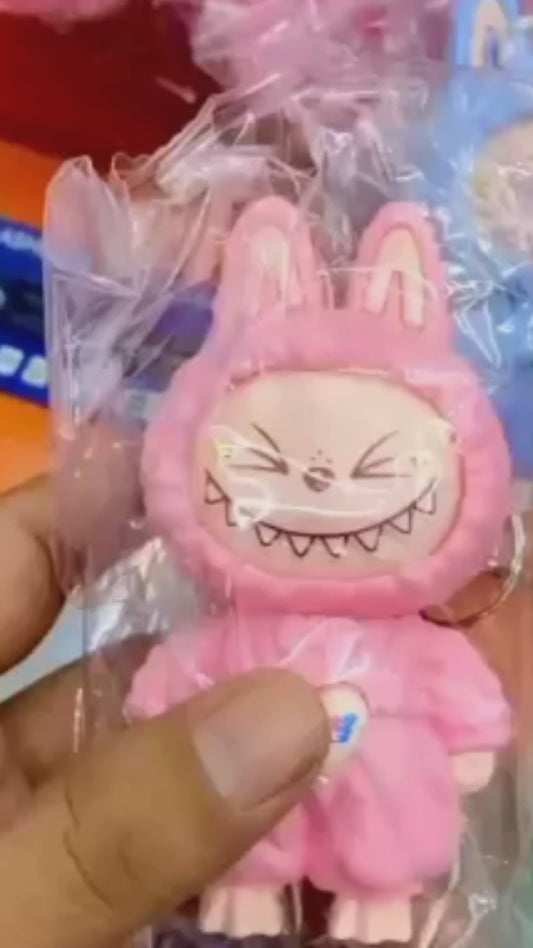FACECHANGING LABUBU KEYCHAIN