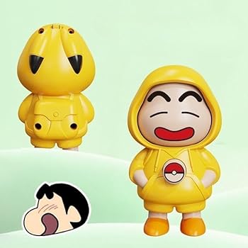 Shinchan Face Changing Keychain
